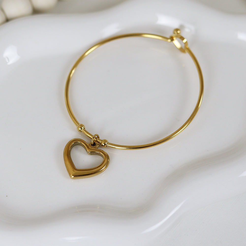 Stainless Steel Gold Plated Bracelet #B70