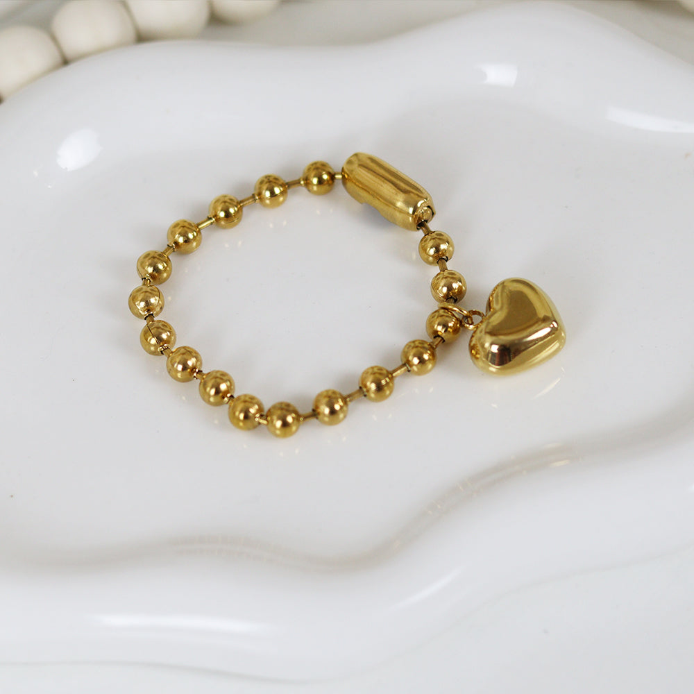 Stainless Steel Gold Plated Bracelet #B74