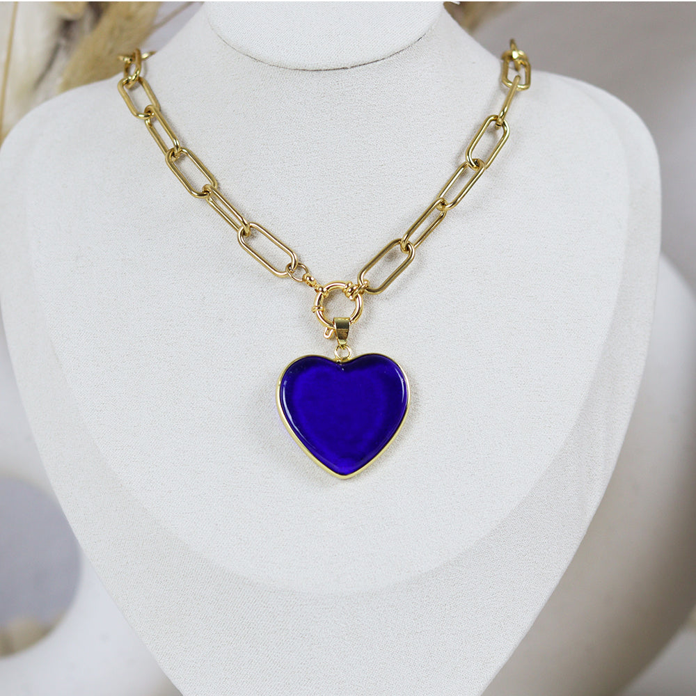 Stainless Steel Gold Plated Necklace #N52