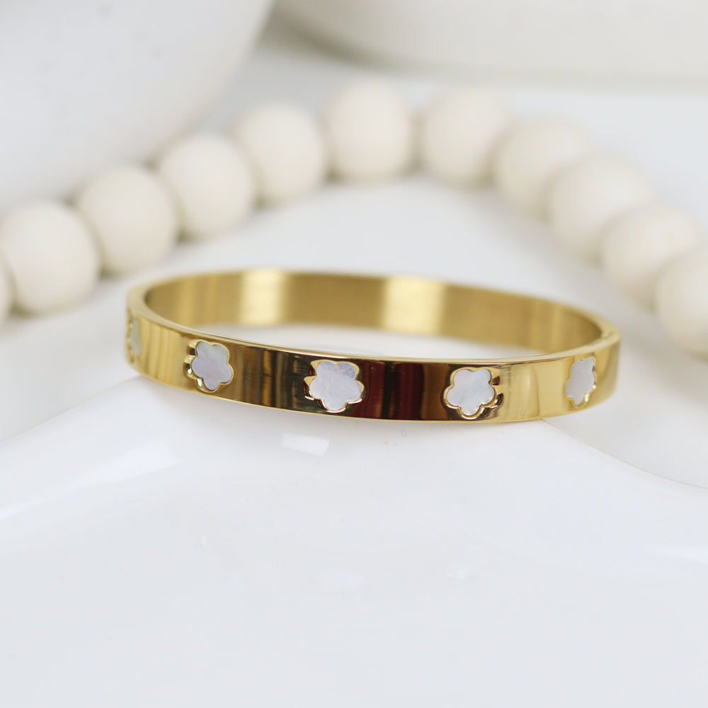 Stainless Steel Gold Plated Bracelet #B11