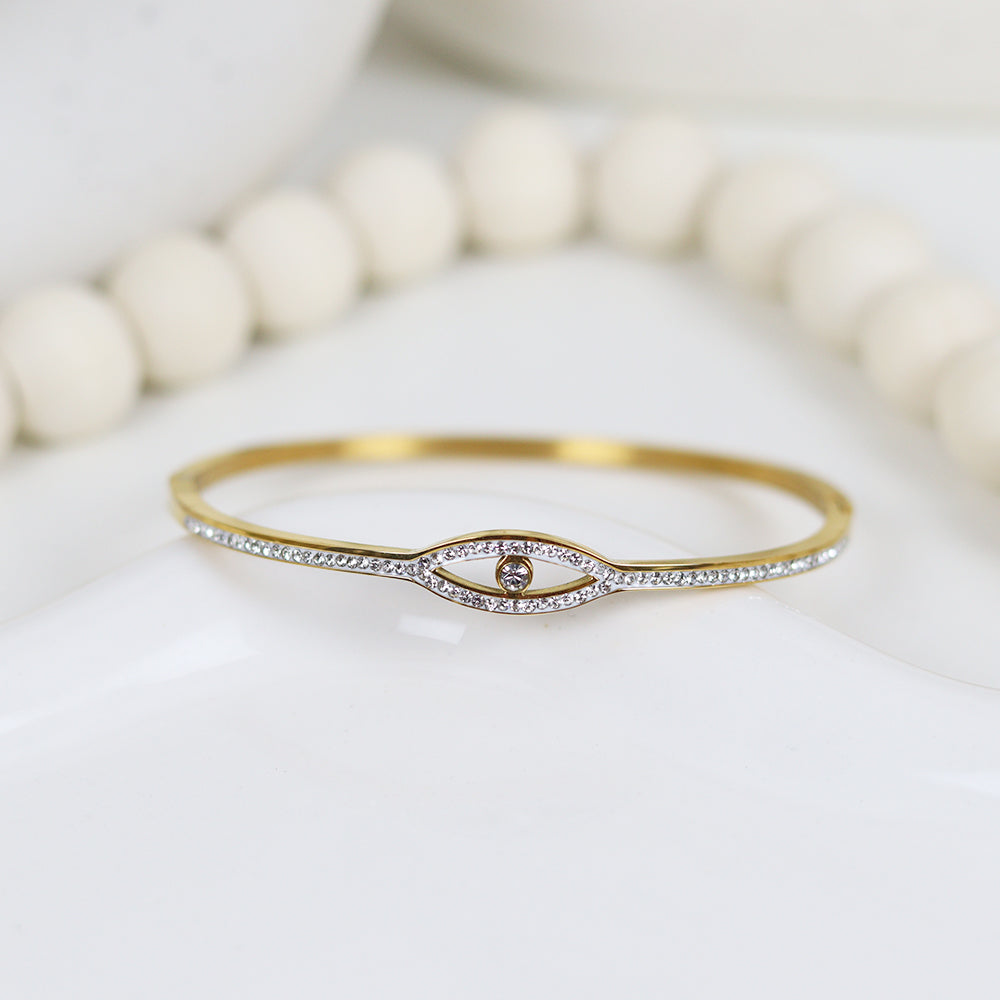 Stainless Steel Gold Plated Bracelet #B16