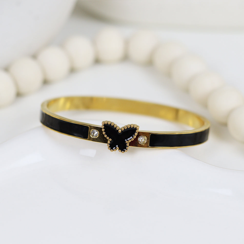 Stainless Steel Gold Plated Bracelet #B4