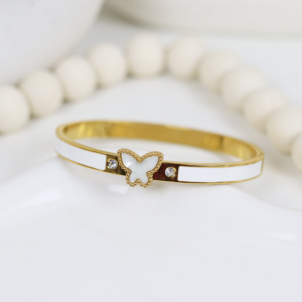 Stainless Steel Gold Plated Bracelet #B5