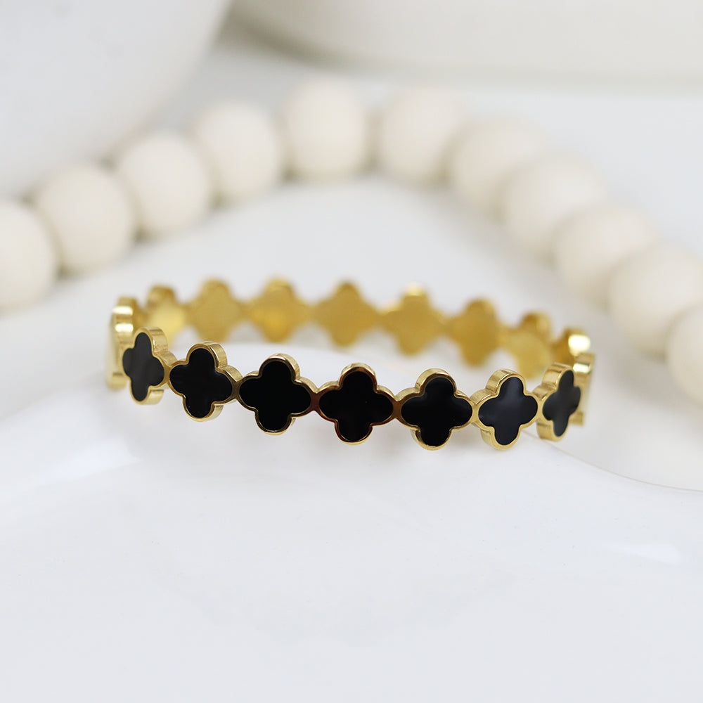 Stainless Steel Gold Plated Bracelet #B7