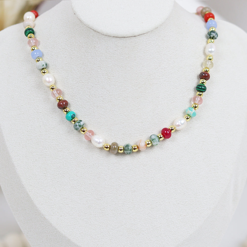 Natural Stones Necklace #N10