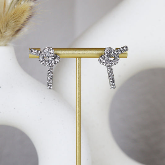 Stainless Steel Gold Plated Earrings #E48