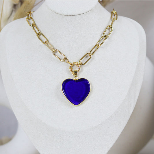 Stainless Steel Gold Plated Necklace #N52