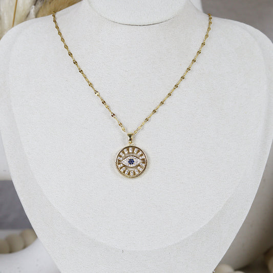 Stainless Steel Gold Plated Necklace #N65