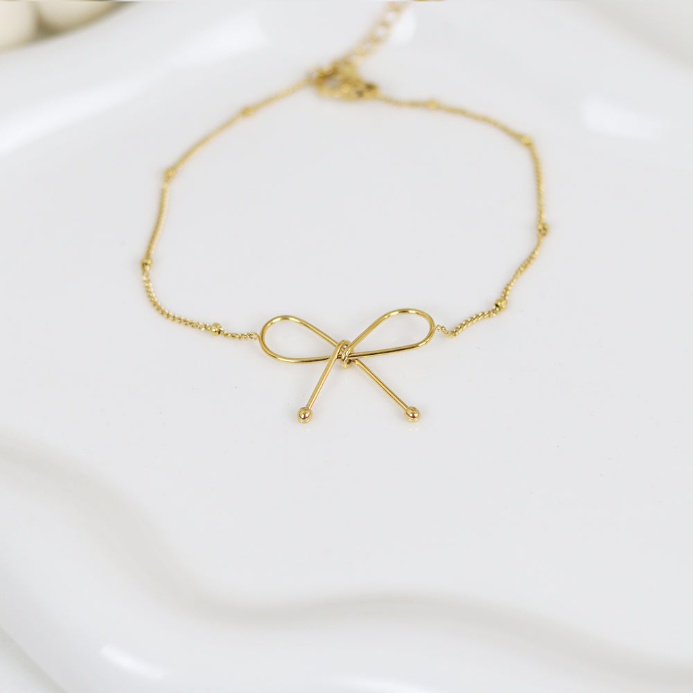 Stainless Steel Gold Plated Bracelet #B49