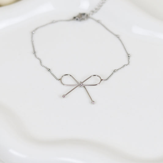 Stainless Steel Silver Plated Bracelet #B50