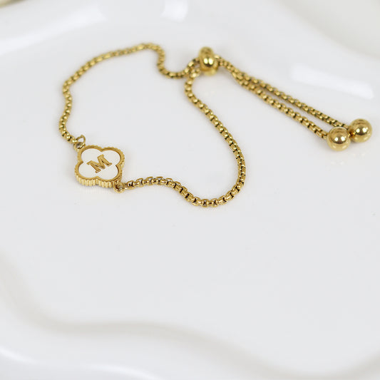 Stainless Steel Gold Plated Bracelet #B52
