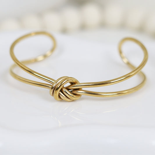 Stainless Steel Gold Plated Bracelet #B54