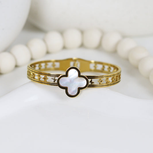 Stainless Steel Gold Plated Bracelet #B57