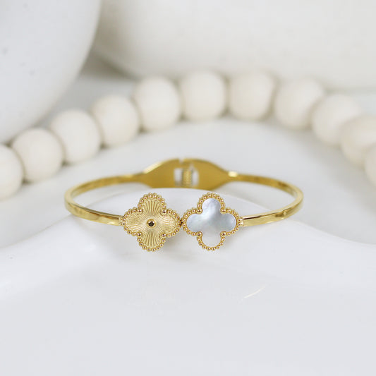 Stainless Steel Gold Plated Bracelet #B58