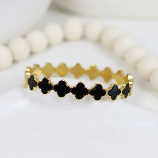 Stainless Steel Gold Plated Bracelet #B7