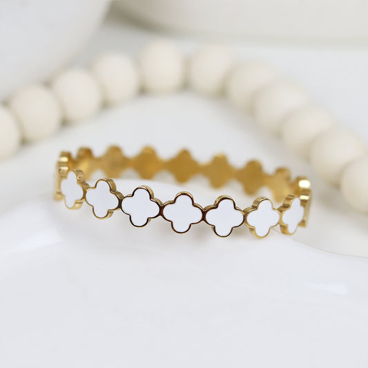 Stainless Steel Gold Plated Bracelet #B8