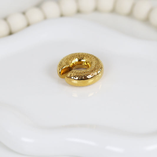 Stainless Steel Gold Plated Earcuff #E20