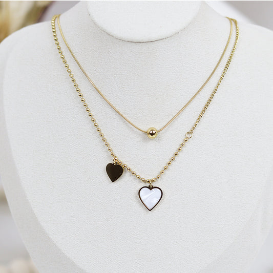 Stainless Steel Gold Plated Necklace #N6