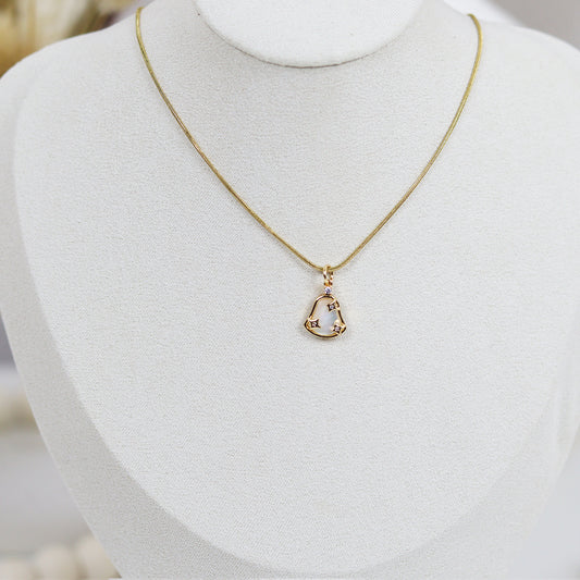 Stainless Steel Gold Plated Necklace #N17
