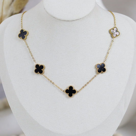 Stainless Steel Gold Plated Necklace #N19