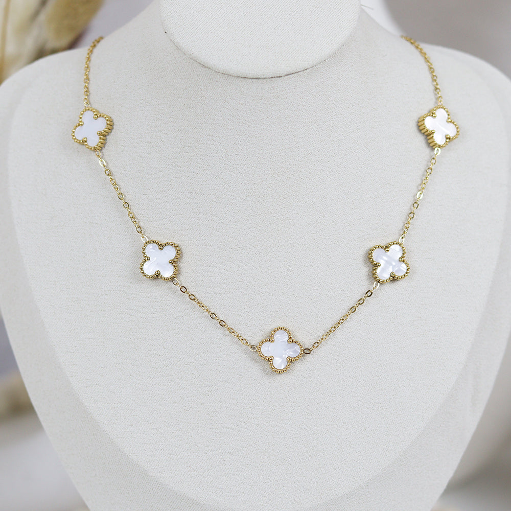 Stainless Steel Gold Plated Necklace #N20