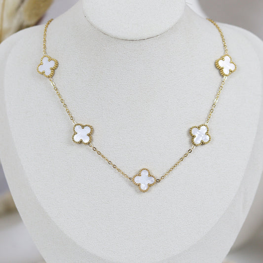 Stainless Steel Gold Plated Necklace #N20